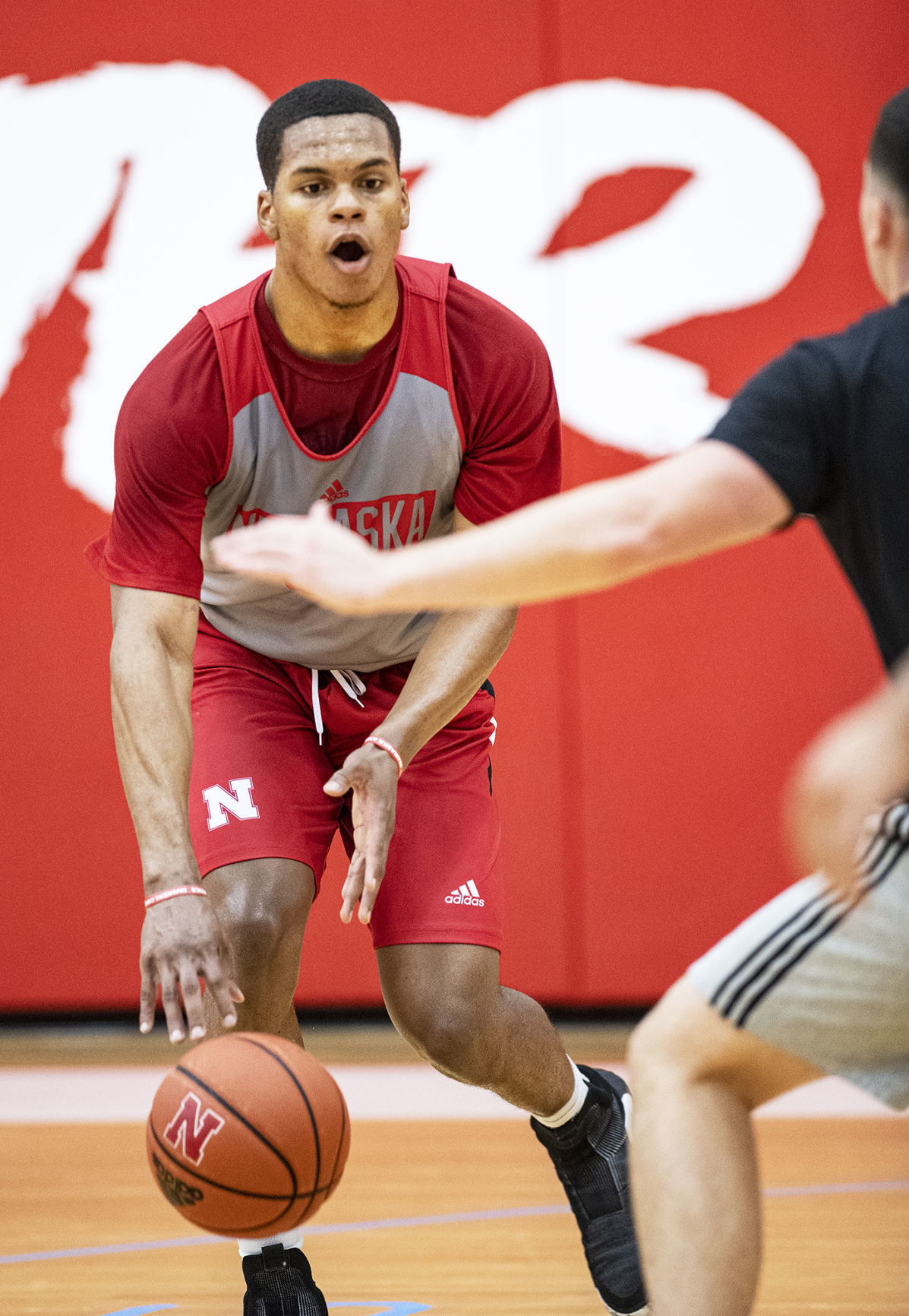 Nebraska men's hoops practice, 7.23